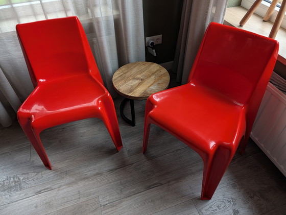 Image 1 of 2 vintage Böfinger stoelen