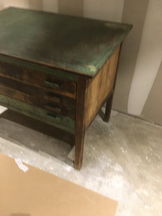 Image 1 of Scrivania con lettore di schede