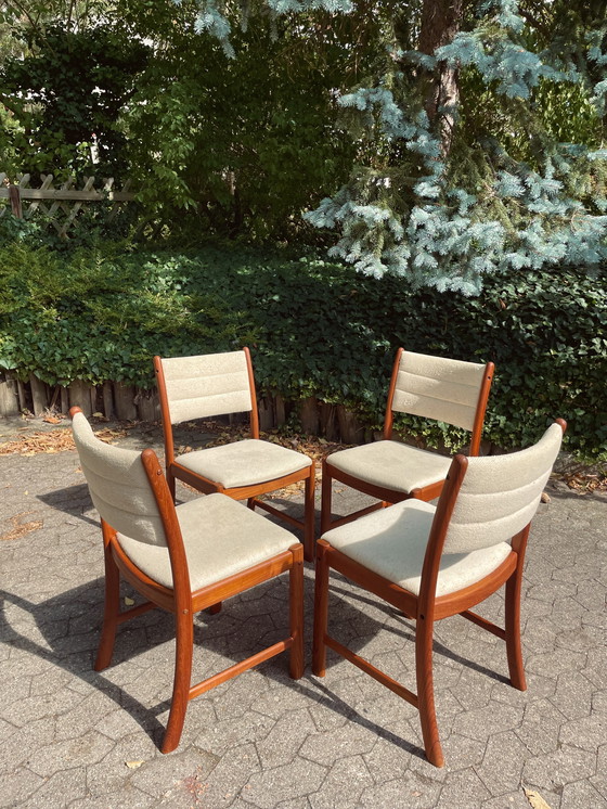 Image 1 of Uldum Möbelfabrik Sedie da pranzo in teak Danimarca