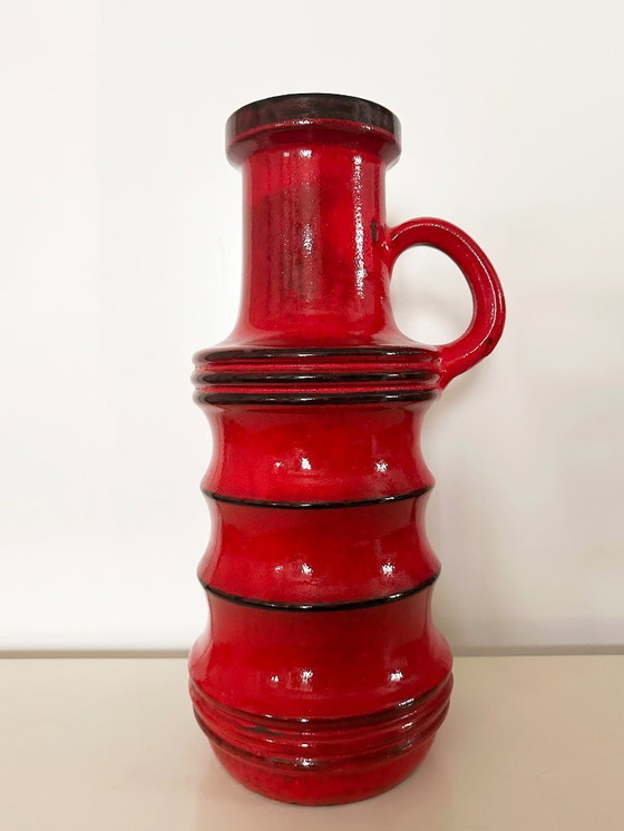 Image 1 of Zeer grote keramische vaas, West-Duitsland. Duitsland, jaren 70.