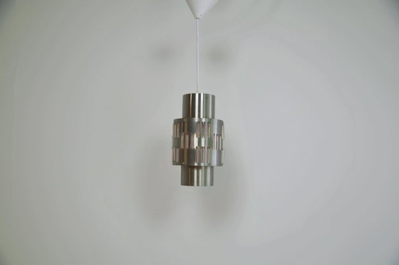 Silver Pendant Lamp Glass Tubes Dijkstra – Dijkstra Lampen, Metal (photo 3 of 5)