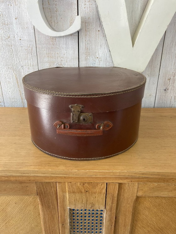 Image 1 of Antique hatbox