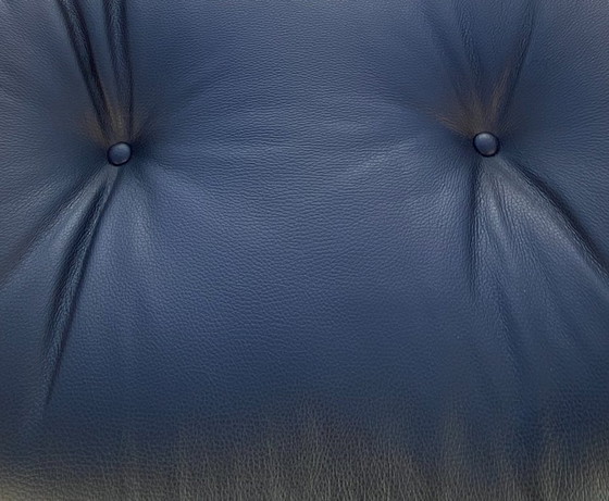 Image 1 of Sillón y otomana Charles Eames, negro semigrano, Herman Miller, 2010