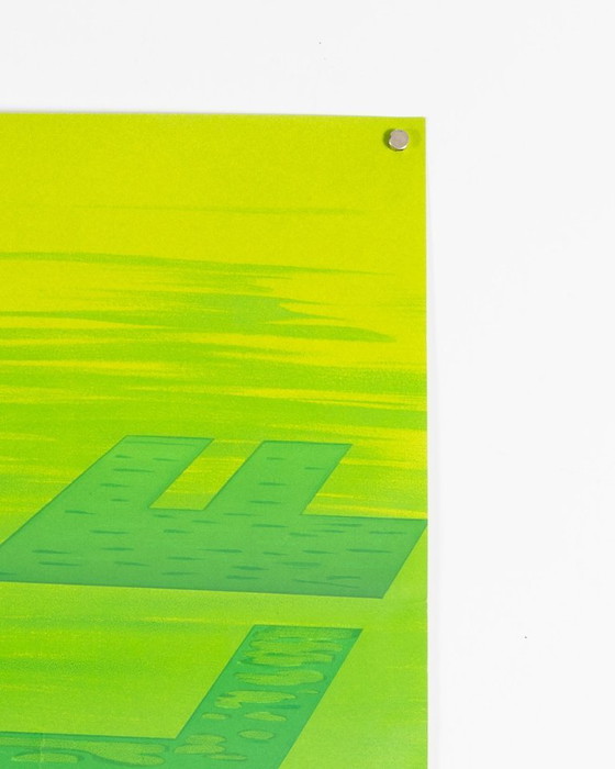 Image 1 of Golf – 1960 – Originele vintage sportposter van Munetsugu Satomi – Mid-Century Modern – 97x67 cm