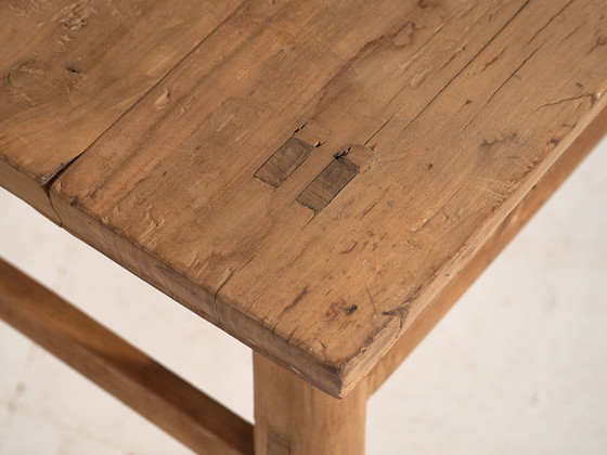 Antieke salontafel (ca. 1900) #4, Hout, Bruin, Rustic (foto 18 van 22)