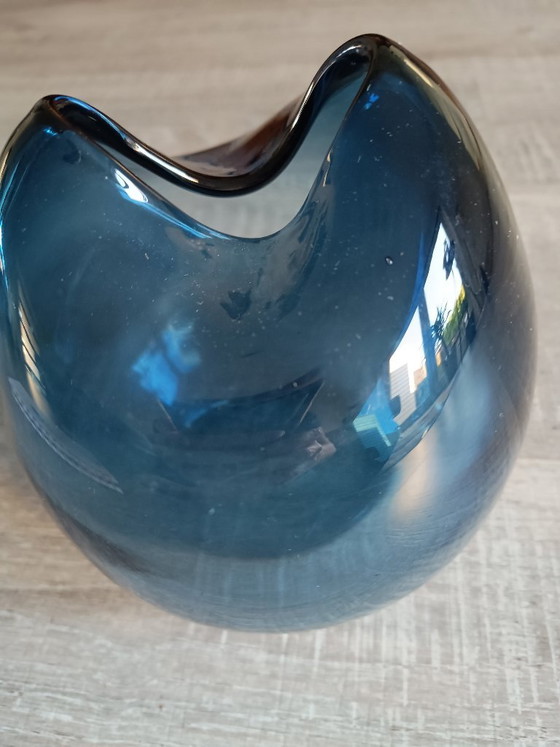 Objeto de vidrio de estilo moderno de mediados de siglo escandinavo – Objetos decorativos, Glass (photo 2 of 5)