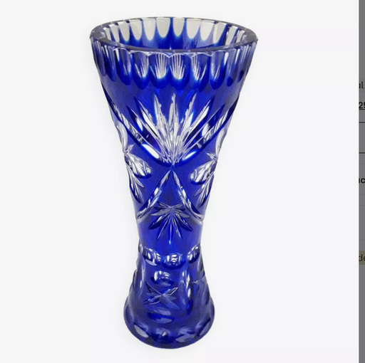 Polish Crystal Vase, "Anita" Model