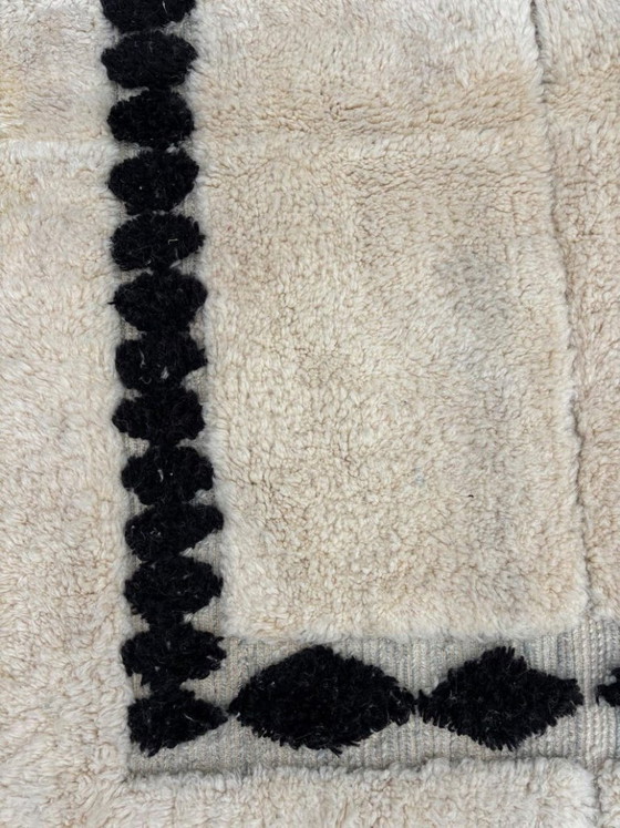 Tapis marocain de luxe fait main – Authentique savoir-faire Atlas 200 cm x 300 cm – Cotton (photo 3 of 10)