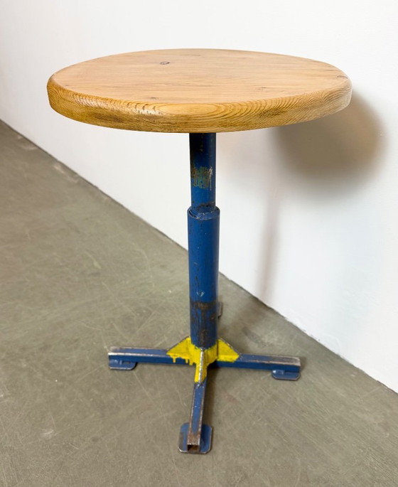 Image 1 of Industrial Workshop Stool, 1960s