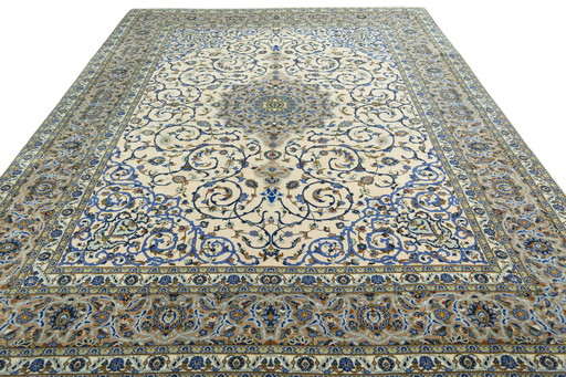 Liège Kashan noué à la main - 395 x 300 cm