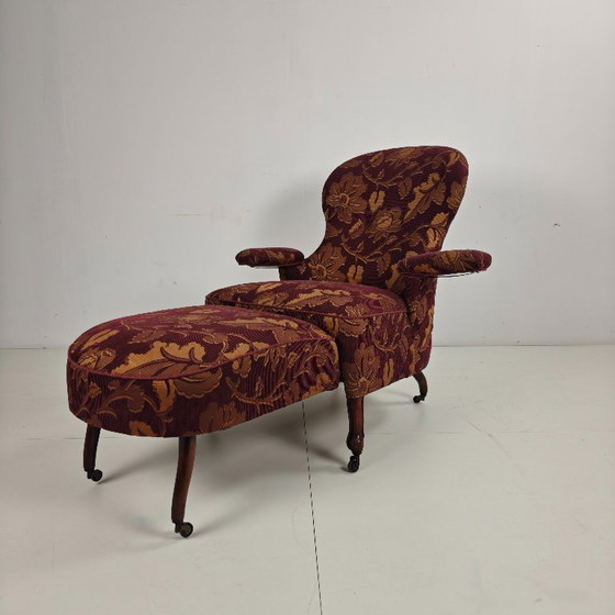 Verstellbarer Relaxsessel aus dem frühen 20. Jahrhundert von Drevette L.M., ca. 1900–1920 – Other (photo 3 of 11)