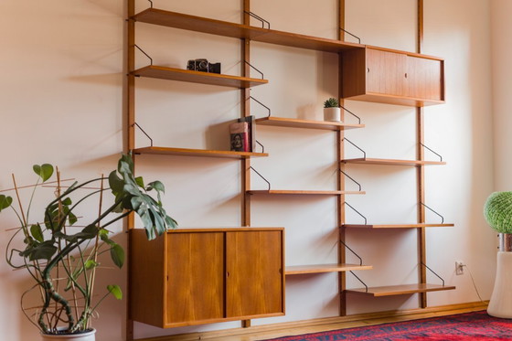 Image 1 of Modulares Wandregalsystem von Poul Cadovius für Cado, 1960er Jahre