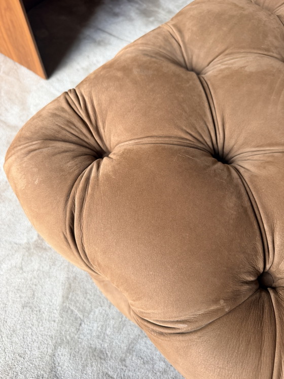 Originele Baxter Chester Moon Poef – Hockers en poefs, Leather (photo 3 of 8)