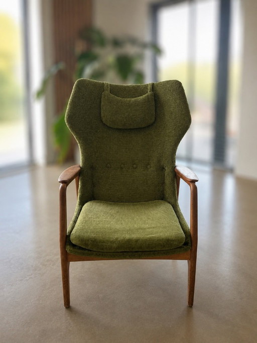 Vintage Bovenkamp Furniture wingback lounge chair