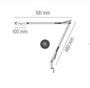 Support mural LED Flos Kelvin noir