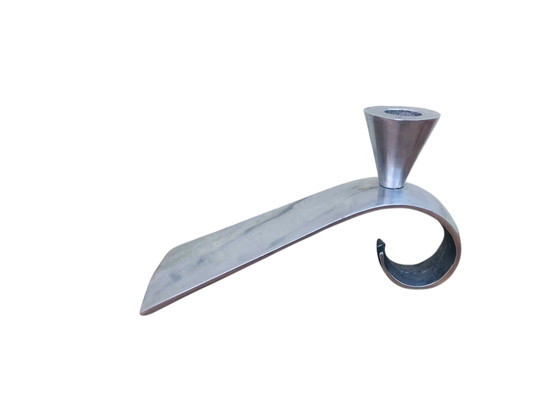 Image 1 of Porta komma kandelaar in alluminio vintage Matthew Hilton Londen 