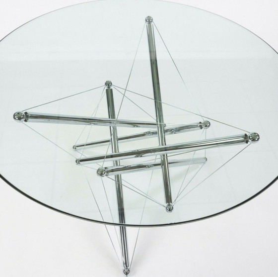 Image 1 of Mesa de comedor Cassina 714 Tensegrity # diseño Waddell # Mikado