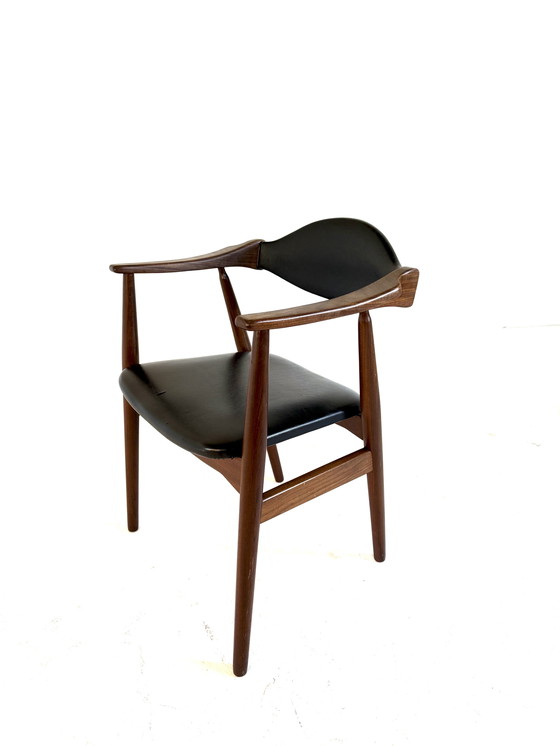 Image 1 of Ensemble de 6 chaises de salle à manger danoises vintage Mix & Match des années 60