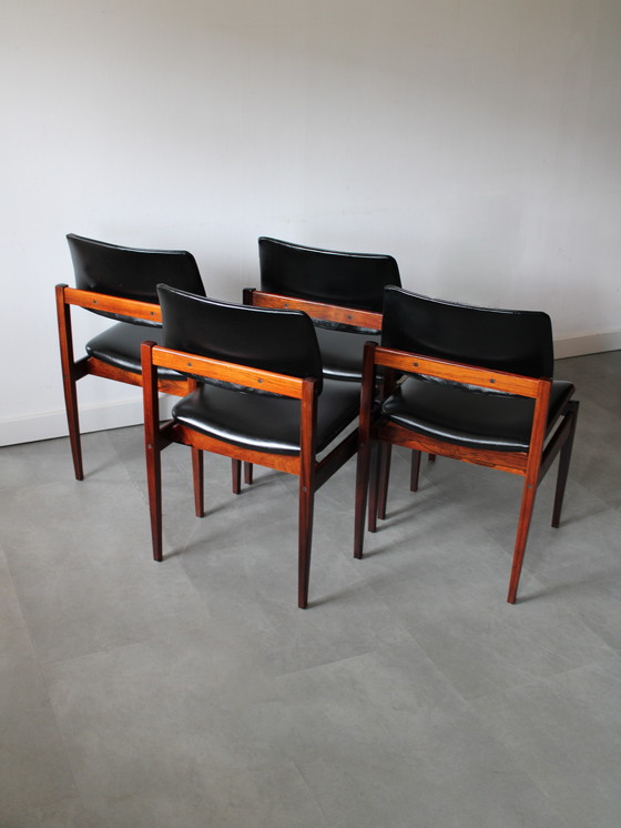 Image 1 of Chaises de salle à manger vintage hollandaises de TopForm