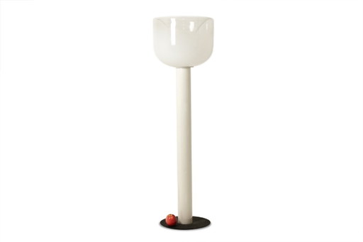 Toso en Massari, voor Leucos. Vloerlamp van Murano-glas. Circa 1970.