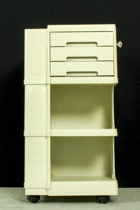 Image 1 of Mid-Century kunstenaarstrolley voor Stile Neolt door Giovanni Pelis, jaren 70