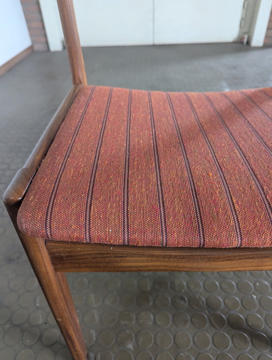 Image 1 of Dänischer Teakholzstuhl aus der Jahrhundertmitte - Lindebjerg Stølefabrik