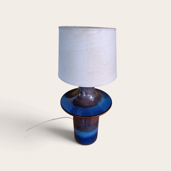 Einar Johansen per Søholm Stentøj modello 1070 – Lampade da tavolo, Ceramic, Textile (photo 3 of 5)