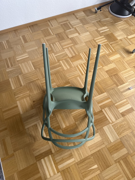 Image 1 of Sedia Kartell Masters – verde – originale – buone condizioni