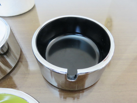 Image 1 of Isamu Kenmochi, 5 cendriers empilables neufs, boite d'origine, 1970, Japan