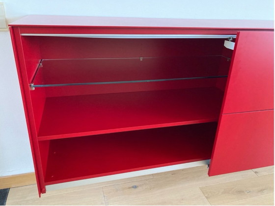 Image 1 of EXCLUSIVE red designer sideboard Kettnaker Soma!