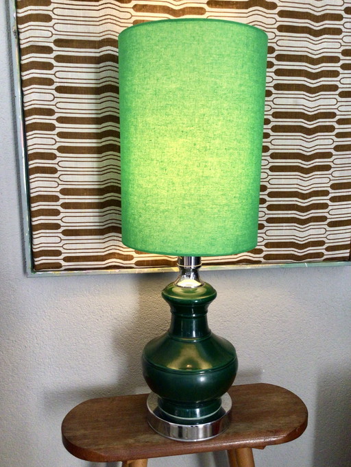 Große Tischlampe im Mid-Century-Stil, 70 cm