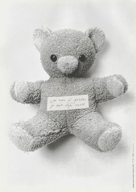 Image 1 of Claude LevÊque Ik heb niets te verliezen, ik ben al dood (AIDS) originele poster 1993