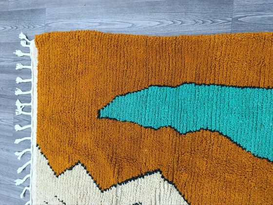 Image 1 of Handmade Natural Wool Rug, Size 150/250 cm