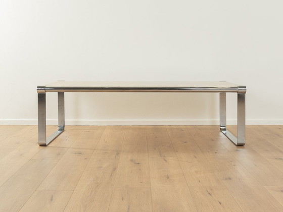 Image 1 of Tavolino da caffè in marmo onice anni '70, struttura cromata