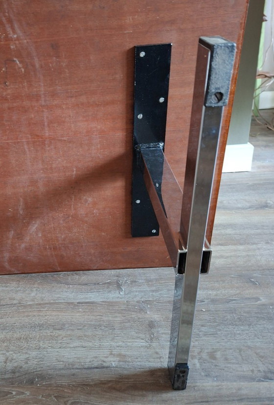 Image 1 of Table basse design du milieu du siècle. Meubelindustrie Gelderland N.V. Culemborg. Palissandre.