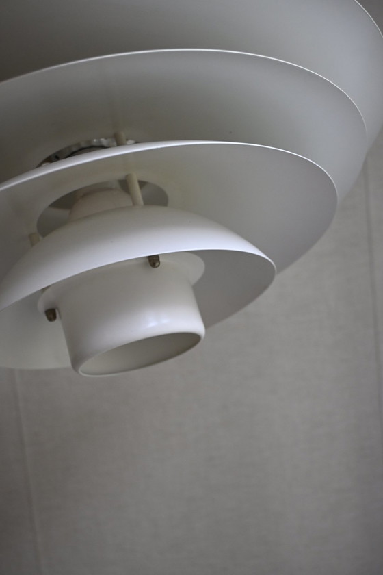 Image 1 of Lampada a sospensione danese di design, anni '70, forma 45 cm di diametro.
