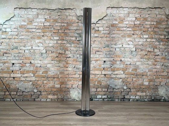 Artemide Megaron Vloerlamp – Chroom | Gianfranco Frattini – Vloerlampen, Metal, Aluminium (photo 2 of 7)