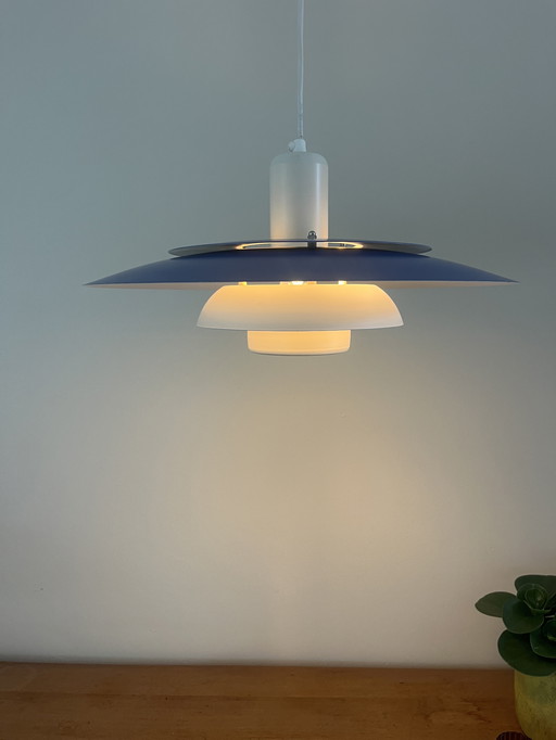 Deense hanglamp Lyskaer Type 4756 - jaren 70 - schalenlamp 