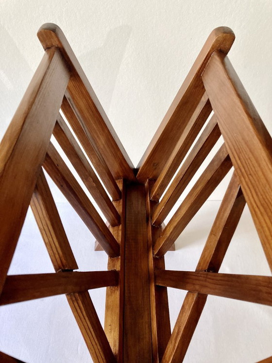 Image 1 of Wooden magazine rack, 1950s