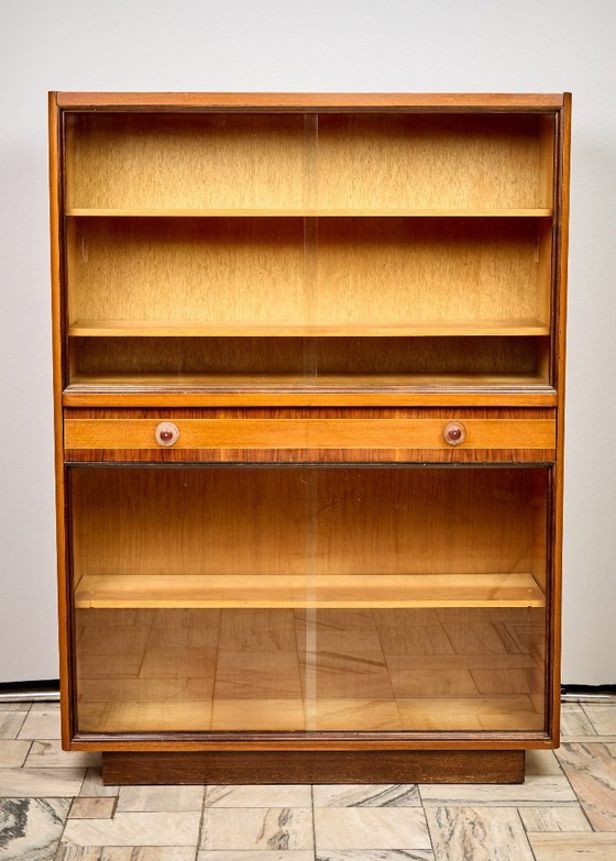 Image 1 of Art Deco Bookshelf, 1960s, Czechoslovakia