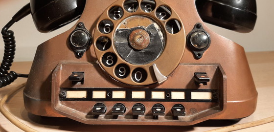 Image 1 of Ericsson draaischijf telefoon jaren '40