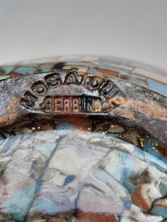 Vaso in ceramica Jean Gerbino 22 cm. – Vasi (photo 5 of 6)
