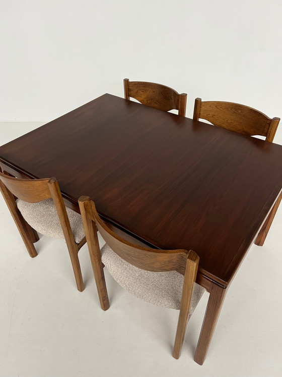 Set da pranzo vintage – palissandro – Mid Century Modern (photo 4 of 20)