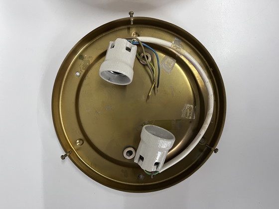 Image 1 of Vintage large Peill and Putzler ceiling light 'Cirrus'.