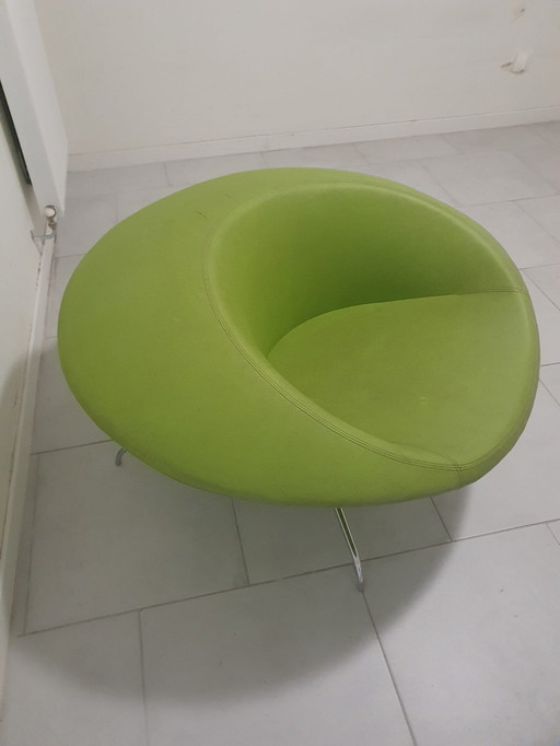 Artifort Fauteuil Lounge Green Kirk De René Holten