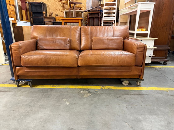 Image 1 of Divano Baxter Arcon – Design italiano – Pelle di bufalo – Cognac