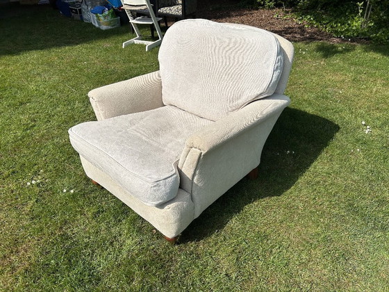 Image 1 of Sillón. (tapicería de lino)
