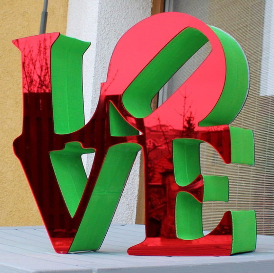 Image 1 of Scultura 3D "AMORE" – Design contemporaneo