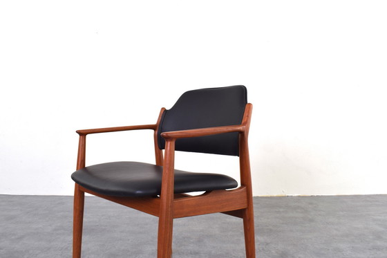 Image 1 of Mid-Century Danish Teak Chairs Model 62a by Arne Vodder for Sibast, 1960s.