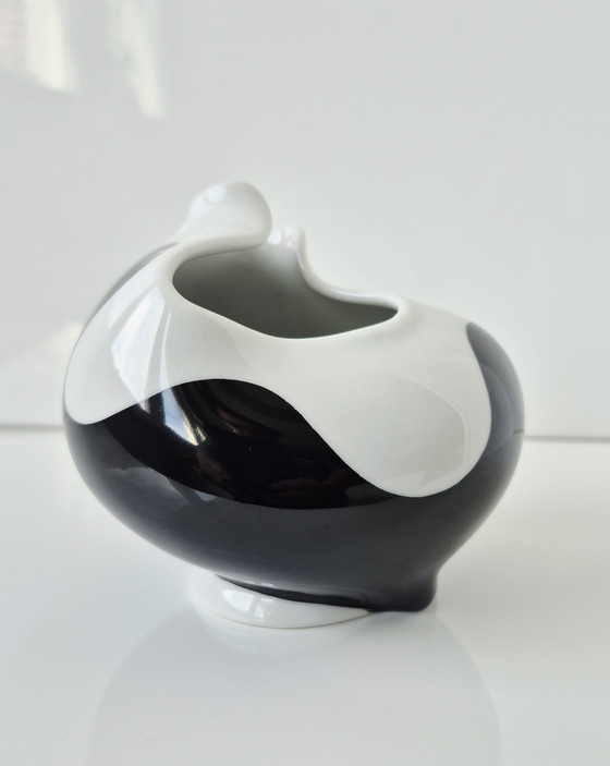 Image 1 of Rare Organic Vase Prof. Karl, Neurer KG Bavaria 1954